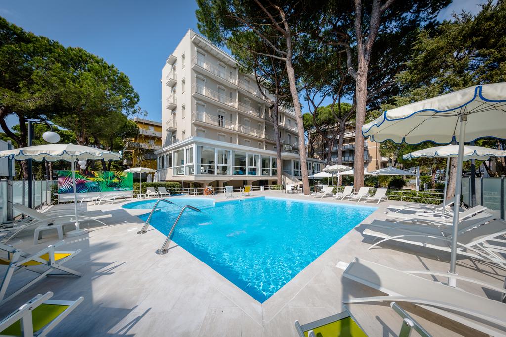 Das Hotel San Marco in Milano Marittima an der Adria